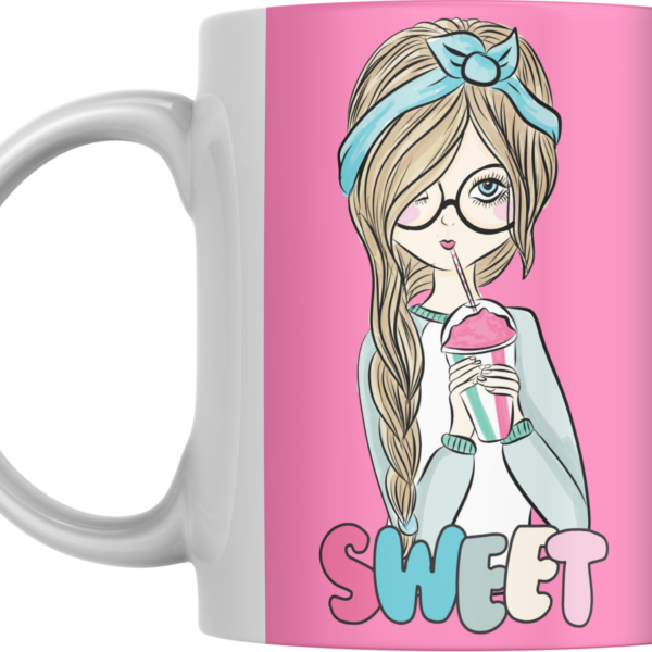 Printed Ceramic Mug | Coffee Mug | Tea Mug | Milk Mug | Designer Mug | 330 ml, Microwave & Dishwasher Safe | Mug for Kids | Mug for Friend, Birthday Gift