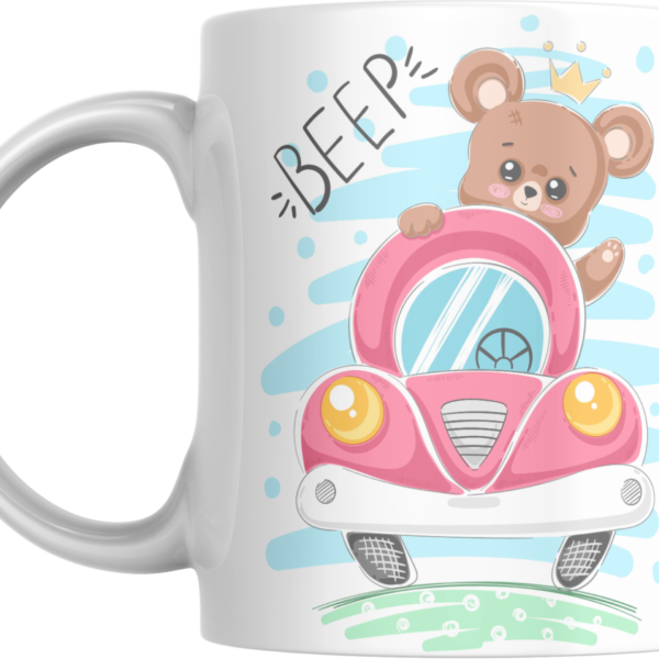 Printed Ceramic Mug | Coffee Mug | Tea Mug | Milk Mug | Designer Mug | 330 ml, Microwave & Dishwasher Safe | Mug for Kids | Mug for Friend, Birthday Gift