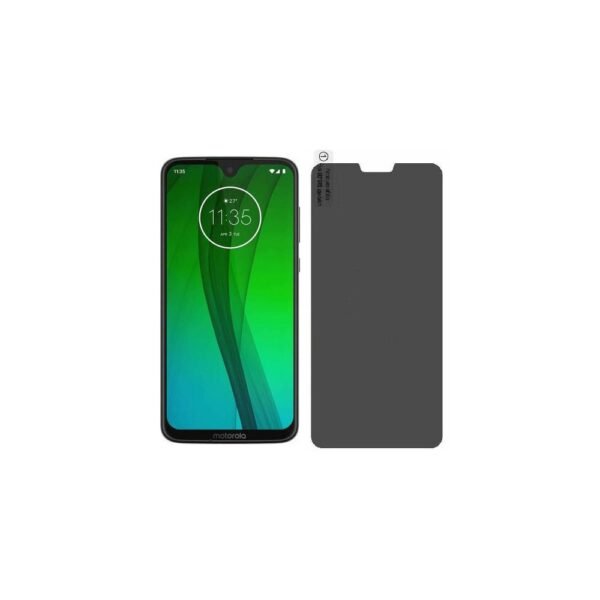Privacy Screen Protector Compatible for Motorola Moto G7 - Matte Finish