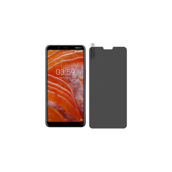 Privacy Screen Protector Compatible for Nokia 3.1 Plus - Matte Finish